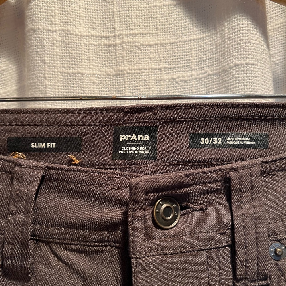 Prana Men's Stretch Zion 5 Pocket Pants - Dark Brown